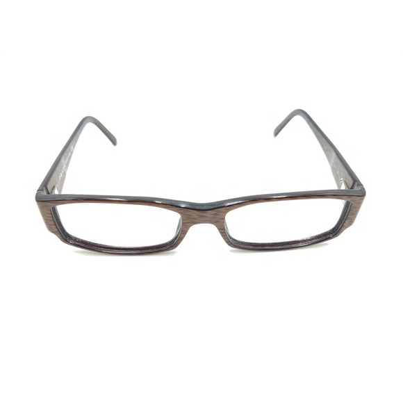 Prada VPR 03H 7BP-1O1 Brown Rectangle Eyeglasses Frames 53-16 135 Italy Designer - Picture 2 of 12